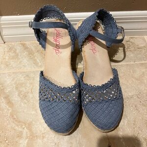 Jellypop Women's Denim Blue Espadrilles